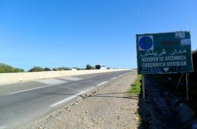 Greenwich Meridian Marker; Algeria; La Stidia